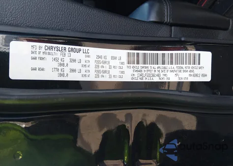 2013 Dodge Durango Special Service z USA, uszkodzony, nr VIN 1C4RDJFG3DC661483